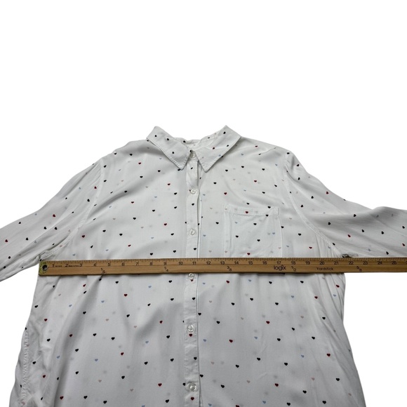 Rails Rocsi Multi Hearts Button Down Shirt - Picture 12 of 13